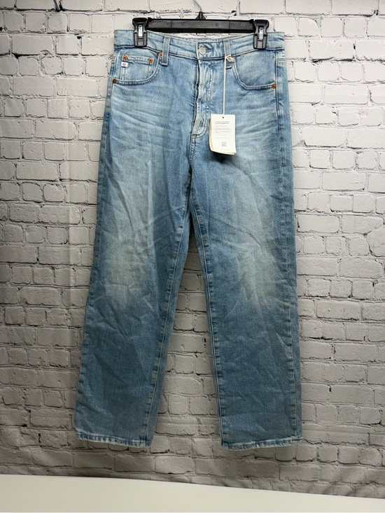 Ag Adriano Goldschmied Denim - Ag Adriano Alexxis crop Goldschmied Light Blue Relaxed women’s Jeans Sz 29 NWT